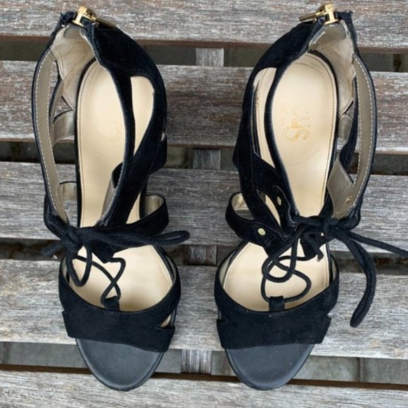 CIRCUS BY SAM EDELMAN Emilia Sandal Black Heel - Picture 4 of 10